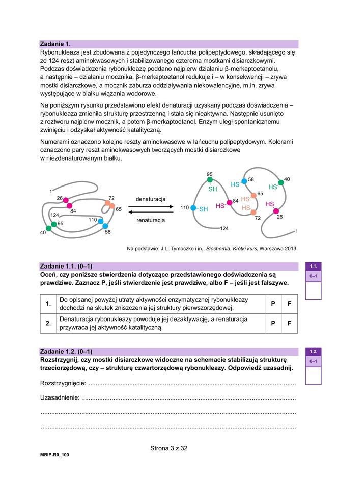 Matura 2025 - biologia