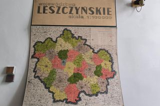 Biuro PRL w Pałacu Sułkowskich w Lesznie