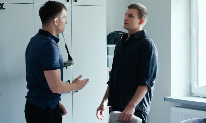 M jak miłość odc. 1887. Mateusz (Rafał Kowalski), Tomek Kubicki (Chris Cugowski)