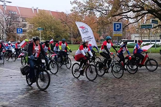 Niepodległościowy Rajd Rowerowy w Szczecinie