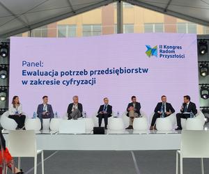 Technologie, inwestycje  i zaangażowanie ludzi kluczem do rozwoju regionu . W Radomiu trwa II Kongres Przyszłości 