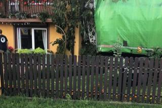 Kierowca tira wjechał w dom jednorodzinny i zginął. Śmiertelny wypadek pod Koninem [ZDJĘCIA]