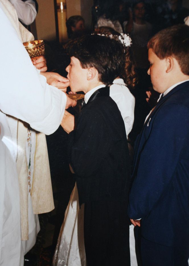 Robert Lewandowski z ojcem Krzysztofem