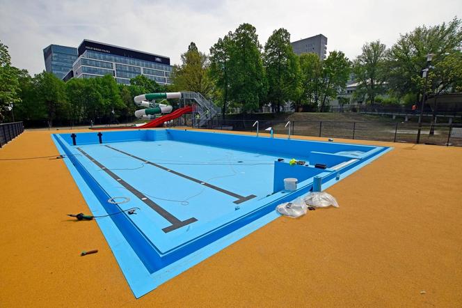 Przebudowa basenów przy Inflanckiej