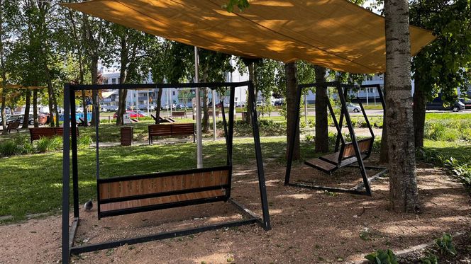 Park Lawendowy na osiedlu TBS w Białymstoku
