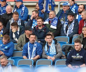 Kibice na Stadionie Śląskim podczas Wielkich Derbów Śląska (16.03.2024)