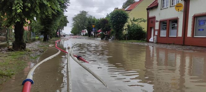 Tolkmicko i Suchaczew zalane [ZDJĘCIA]