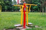 Siłownia terenowa na osiedlu 