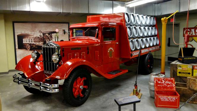 Muzeum motoryzacji Heritage Park Historical Village w Calgary
