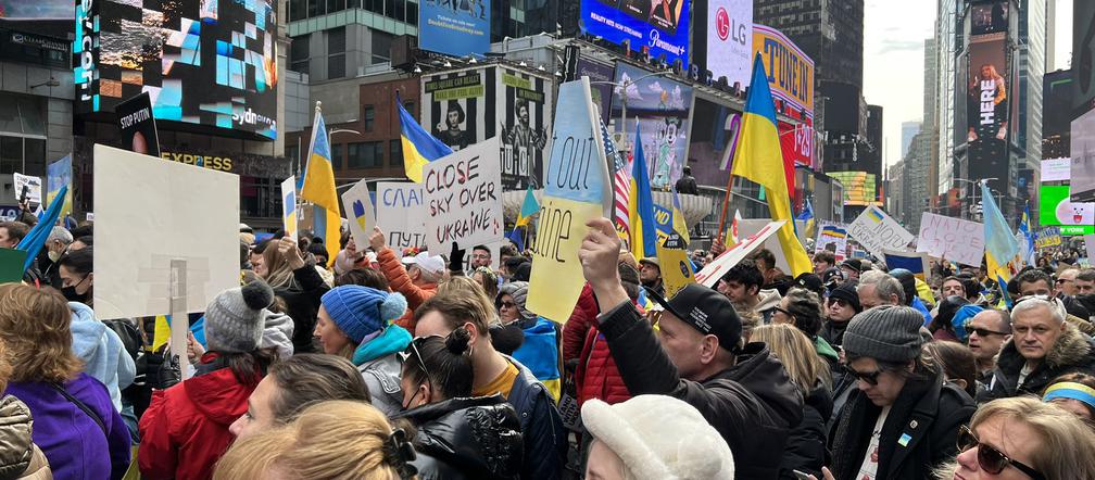 NY walczy o Ukraińców