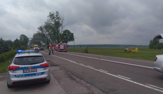 Wypadek Białystok - Augustów 28.05.2019