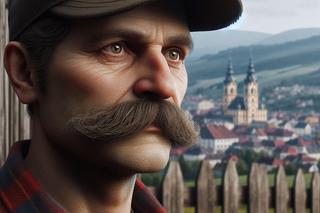 Typowy mieszkaniec Chełma według AI 