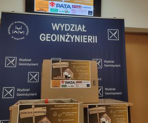 Paka dla zwierzaka. Studenci UWM w Olsztynie pomagają!