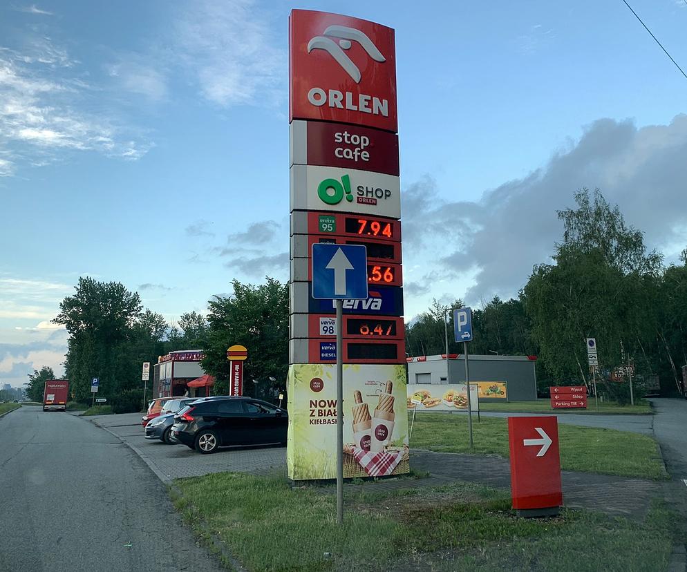 Stacje paliw w Katowicach i Sosnowcu podnoszą ceny