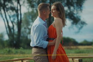 M jak miłość odcinek specjalny 25 lat serialu. Franka (Dominika Kachlik), Paweł (Rafał Mroczek)