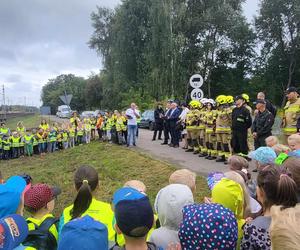 Akcja Bezpieczny Przejazd po raz piąty odbyła się w Koszewnicy w gminie Kotuń 