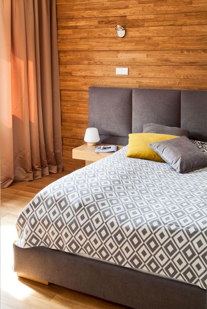 Sypialnia w drewnie