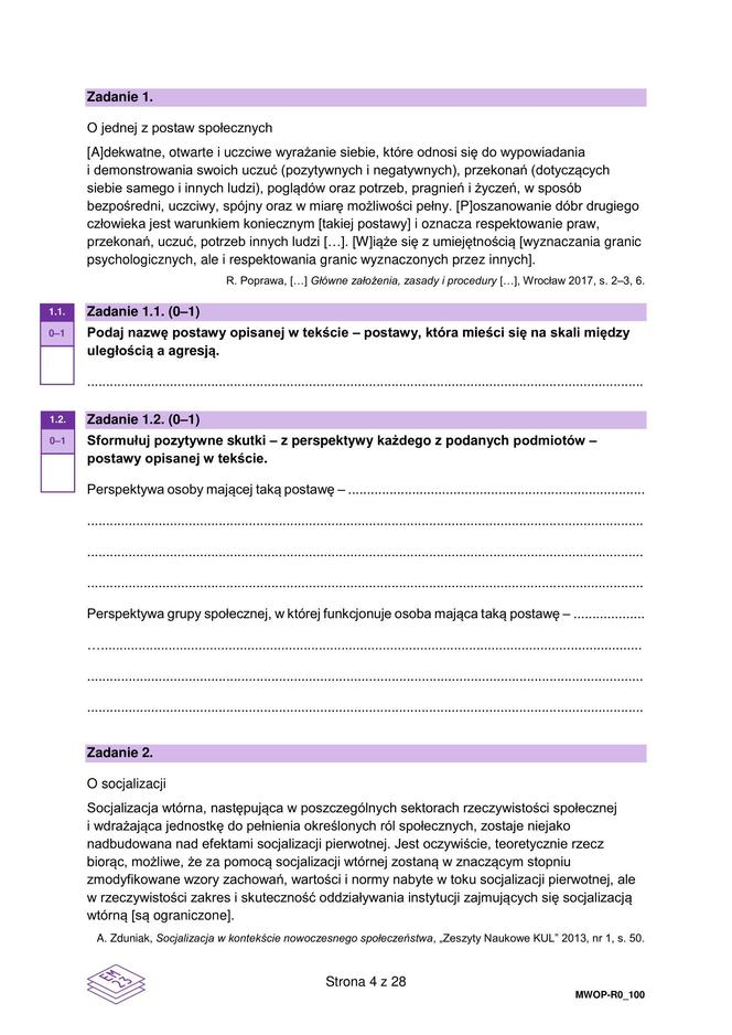 Matura 2024: WOS poziom rozszerzony, ODPOWIEDZI i ARKUSZE CKE do ściągnięcia NOWA FORMUŁA 2023