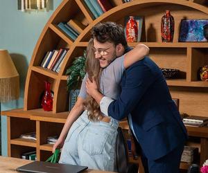 Barwy szczęścia odc. 2955. Oliwka (Wiktoria Gąsiewska), Kajtek (Jakub Dmochowski)