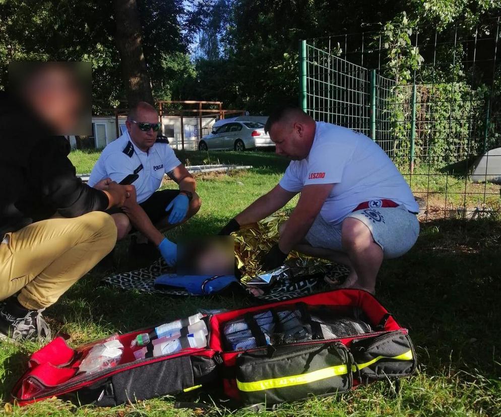 16-latka straciła przytomność na plaży w Osiecznej. Uratowali ją policjant i ratownik wodny