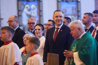 Prezydent Nawrocki  na uroczystościach w Doylestown