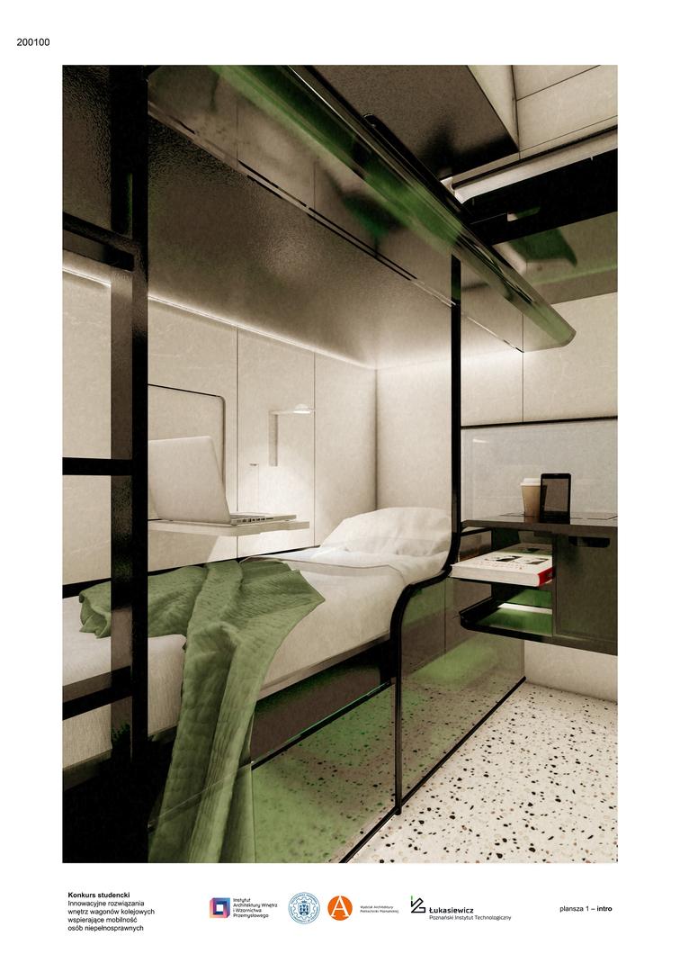 Tak mogą wyglądać wagony przyszłości.