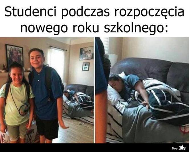 Memy na rozpoczęcie roku akademickiego! Studenci płaczą ze śmiechu [1.10.2021]