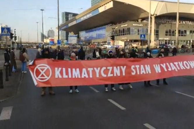Strajk klimatyczny w Warszawie 26.02.2021