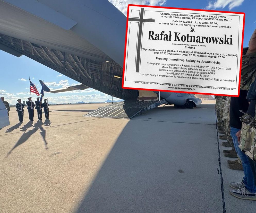 Polski żołnierz zginął w USA. Przejmujące słowa po śmierci Rafała. Nagle zniknąłeś i uporczywie cię nie ma