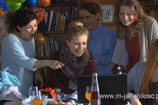 M jak miłość odc. 1144. Ula Mostowiak (Iga Krefft), Natalka (Marcjanna Lelek), Anna (Tamara Arciuch), Marzenka (Olga Szomańska), Kinga (Katarzyna Cichopek), Ala (Olga Frycz)