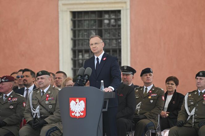 Uroczystości na pl. Zamkowym w Warszawie (3.05.2025)