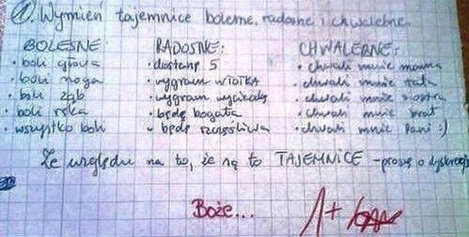 Nauczyciel płakał ze śmiechu jak sprawdzał. Te odpowiedzi z klasówek to HIT! [GALERIA]