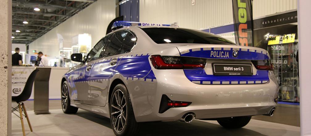 Policyjne oznakowane BMW serii 3