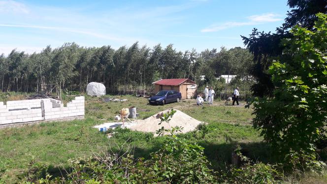 Zwłoki na budowie we wsi Dębczyno pod Białogardem