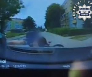 7-latek na rowerze wjechał pod samochód! Dziecko było bez opieki