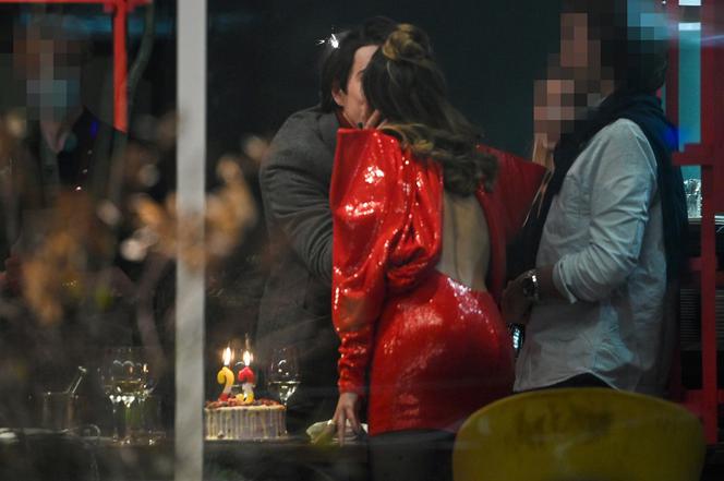 Julia Wieniawa podczas przyjęcia urodzinowego