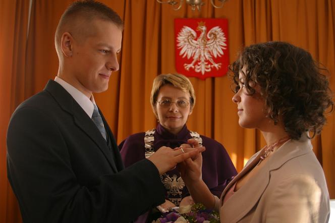 Ślub Kingi i Piotrka w "M jak miłość"