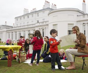 Pierwsza Dama USA w Windsorze spotkała się z królową Kamilą i księżną Kate