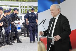 Kaczyński chroniony przez 189 policjantów. Życie prezesa PiS było zagrożone? Mamy odpowiedź policji