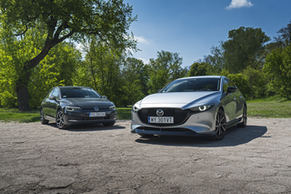Porównanie dwóch hitów. Mazda 3 Skyactiv-G 2.0 150 KM vs. Volkswagen Golf 8 1.5 eTSI EVO 150 KM - TEST, OPINIA