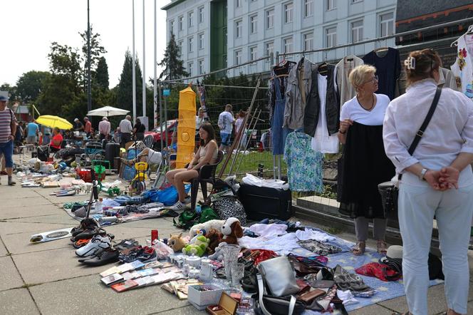 Wyprzedaż garażowa na placu Krakowskim w Gliwicach 