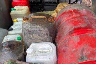 Leżajsk: Ukradli ponad 600 litrów paliwa z maszyn kopalnianych. Łup ukryli w lesie