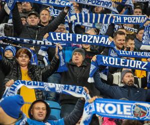 Kibice na meczu Lech Poznań - Ruch Chorzów