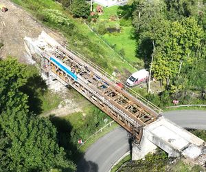 Remont linii Żywiec - Sucha Beskidzka