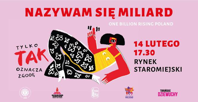 Toruń po raz kolejny dołącza do akcji Nazywam się Miliard/One Bilion Rising!