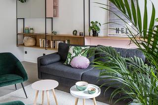 Styl industrialny w Gdyni. 109-metrowe mieszkanie z ogródkiem