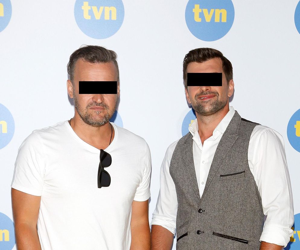 Dziennikarze TVN Turbo Adam K. i Patryk M.