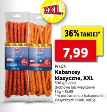 Wielkie promocje spożywcze LIDL