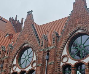 SP nr. 1 w Szczecinie - sala gimnastyczna po renowacji