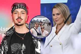 Uczestnik Love Never Lies i jego partner spotkali Martę Nawrocką w Nowym Jorku. Tak zareagowała!